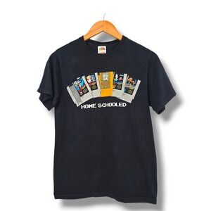 Fruit of the Loom NES Video Game T-Shirt Home Schooled Graphic‎ Tee Small
